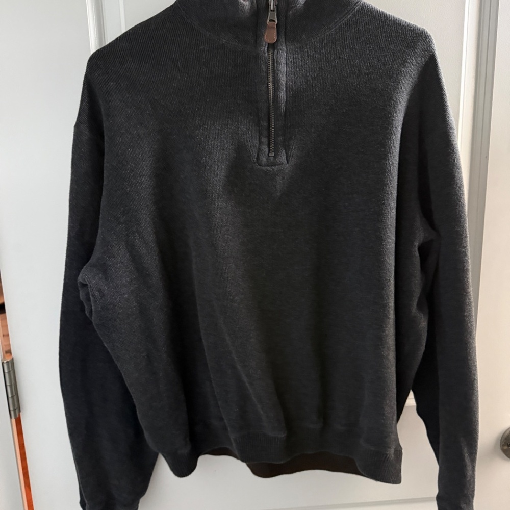Cremieux Label Reversible Quarter-Zip Pullover - Picture 7 of 9
